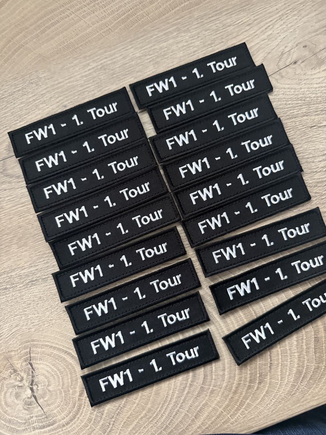Stickerei · Abzeichen für eine Feuerwehr